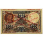 10 złotych 1924 - WZÓR - II EM. A - bez kropki