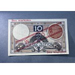10 złotych 1924 - WZÓR - II EM. A - bez kropki