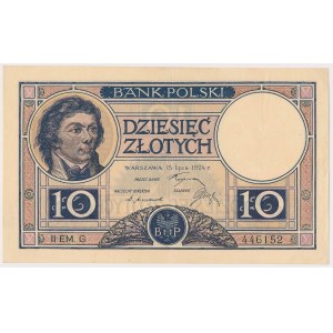 10 złotych 1924 - II EM. G