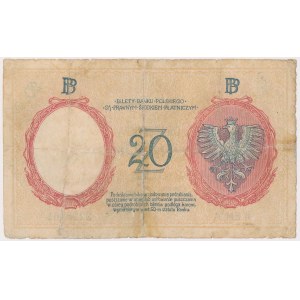 20 złotych 1924 - II EM. A - fałszerstwo z epoki