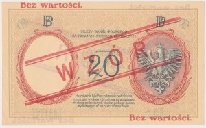 MODÈLE 20 zloty 1924 - II EM. A