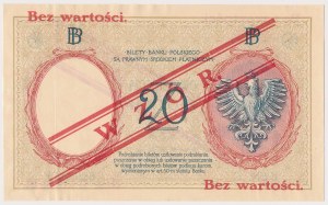 MODÈLE 20 zloty 1924 - II EM. C
