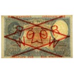 100 złotych 1919 - WZÓR - wysoki nadruk
