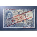 100 złotych 1919 - WZÓR - niski nadruk