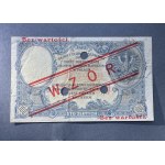 100 złotych 1919 - WZÓR - niski nadruk