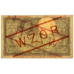 500 złotych 1919 - WZÓR - wysoki nadruk
