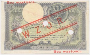 MODÈLE 500 or 1919 - faible surimpression avec perforation