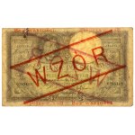 500 złotych 1919 - Fałszywy nadruk wzór