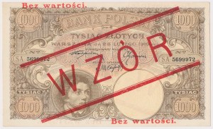 MODEL 1,000 gold 1919 - high print
