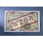1.000 złotych 1919 - WZÓR - wysoki nadruk