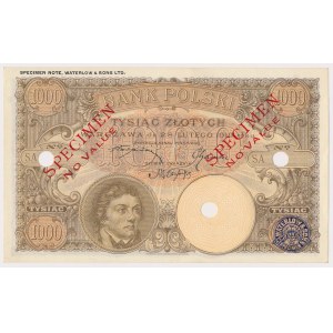 1.000 złotych 1919 - SPECIMEN NO VALUE
