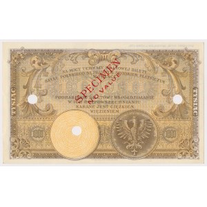 1.000 złotych 1919 - SPECIMEN NO VALUE