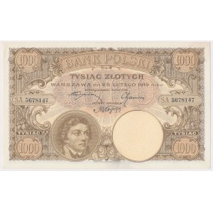 1.000 złotych 1919