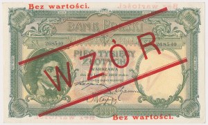 MODÈLE 5 000 or 1919 - impression haute