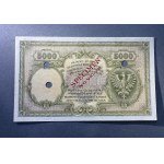 5.000 złotych 1919 - SPECIMEN NO VALUE