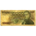 Falsyfikat z epoki 5.000 zł 1982