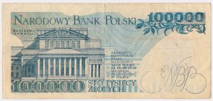 Période de falsification 100 000 £ 1990