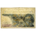 Półprodukt fałszerski 1.000 zł 1975