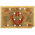 Falsyfikat z epoki 10 mkp 1916 Biletów