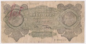 Fälschung der Periode 10.000 mkp 1923