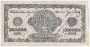 Counterfeit of the era 500,000 mkp 1923