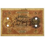 Falsyfikat z epoki 5 złotych 1919