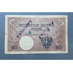 Falsyfikat z epoki 50 zł 1919
