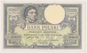 500 zlotys 1919 - numérateur élevé