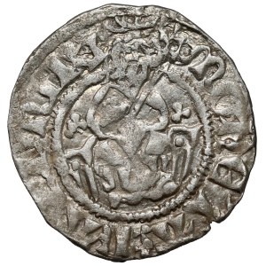 Kazimierz III Wielki, Półgrosz (kwartnik) Kraków - typ VII