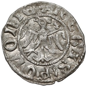 Kazimierz III Wielki, Półgrosz (kwartnik) Kraków - typ VII