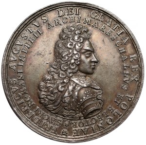 Augustus II the Strong, Coronation Medal 1697 