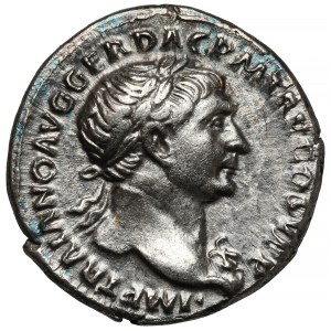 Trajan (98-117 n.e.) Denar, Rzym