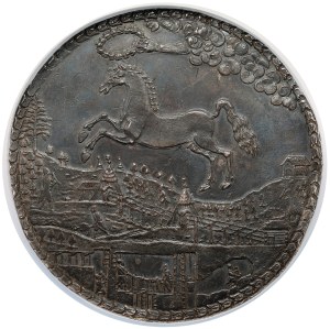 Niemcy, Brunszwik-Luneburg, 5 talarów 1670, Jan Fryderyk, 5 talarów 1670 - Clausthal Löser