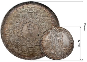 Niemcy, Brunszwik-Luneburg, 5 talarów 1670, Jan Fryderyk, 5 talarów 1670 - Clausthal Löser