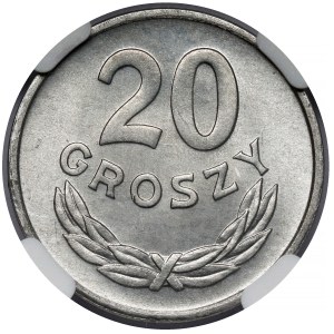 20 groszy 1957 - wąska data - rzadkie