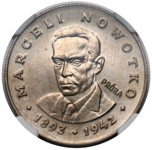 MIEDZIONIKIEL 20 gold sample 1974 Nowotko