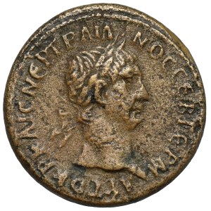 Trajan (98-117 n.e.) AE21, Kapadocja, Cezarea