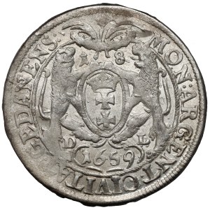 Jean II Casimir, Ort Gdansk 1659 DL