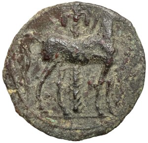 Grèce, Zeugitana, Carthage (400-350 av. J.-C.) AE17