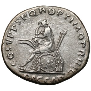 Trajan (98-117 n.e.) Denar, Rzym