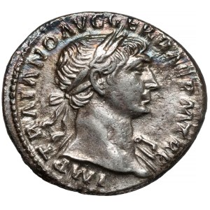 Trajan (98-117 n.e.) Denar, Rzym