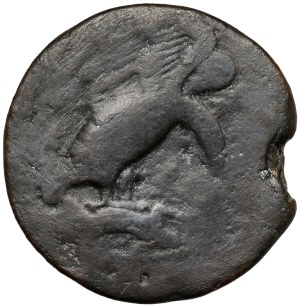 Greece, Sicily, Akragas, AE Hemilitron (415-406 BC).