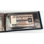 Pewex, Komplet WZORÓW emisji 1979 od 1 centa do 100 dolarów