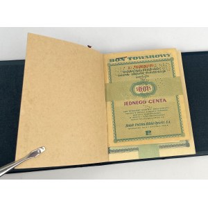 Pewex, Książeczka WZORÓW emisji 1960 od 1 centa do 100 dolarów