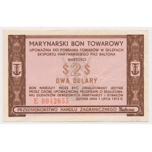 BALTONA, 2 dolary 1973 - E - znakomite