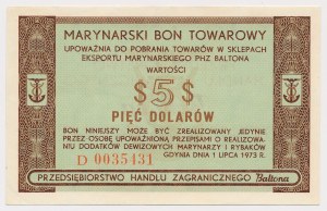 BALTONA, $5 1973 - D