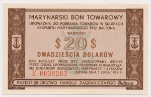 BALTONA, $20 1973 - E