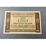 BALTONA, 20 dolarów 1973 - E