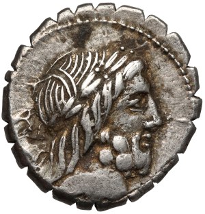 République, Q. Anto Balb Pr (83-82 av. J.-C.) Denar Serratus, Rome