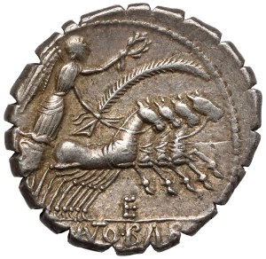 République, Q. Anto Balb Pr (83-82 av. J.-C.) Denar Serratus, Rome